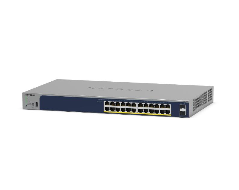 NETGEAR GS724TPP v3 24-Port Gigabit Ethernet PoE+ Smart Switch