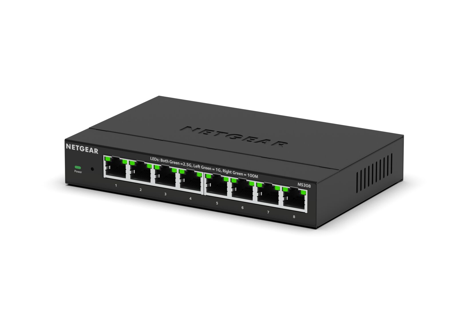 NETGEAR MS308 8-port Multi-Gigabit (2.5G) Ethernet Unmanaged Switch